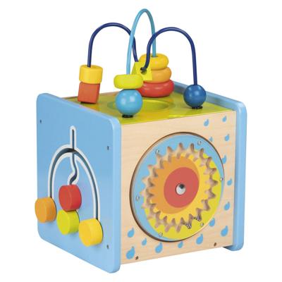 Goki activiteitenkubus met spiraal Goki activiteitenkubus met spiraal