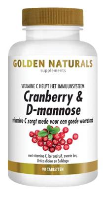 Golden Naturals Cranberry & D-Mannose Tabletten Golden Naturals Cranberry & D-Mannose Tabletten