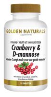 Golden Naturals Cranberry & D-Mannose Tabletten - thumbnail