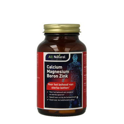 All Natural Calcium Magnesium Boron Zink Tabletten All Natural Calcium Magnesium Boron Zink Tabletten