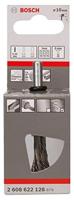 Bosch Accessories Penseelborstel, RVS-borstel, 10 mm, 0,35 mm, 4500 omw/min Bosch Power Tools Schacht-Ø 6 mm 2608622128 1 stuk(s) - thumbnail