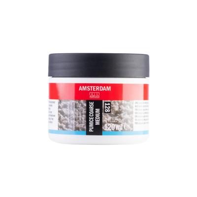 Medium amsterdam mini 128 puimsteen grof 120ml | 4 stuks