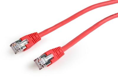 S/FTP Cat6A patchkabel LSZH, rood 10 meter