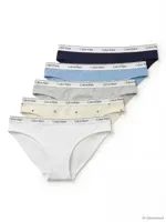Calvin Klein 5-pack lage Slips dames - Low Rise - Katoenen dames mini slips - Dames onderbroeken - thumbnail