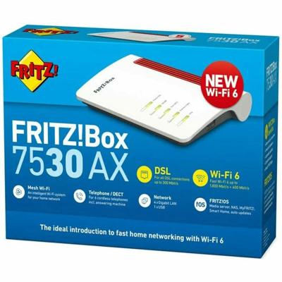 Router Fritz! 20002944 Wit Rojo/Blanco