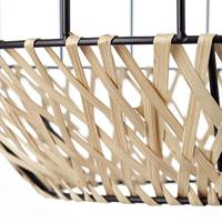 Brilliant DraadlampTemplo met rotan - 99193/76 - thumbnail