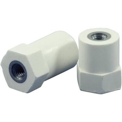 HC21.26-HF8.08CF8.08 Isolatoren, hexa (Ø x h) 21 mm x 26 mm M8 x 8 mm Polyester, Staal Glasvezelversterkt, Verzinkt 1 stuk(s)