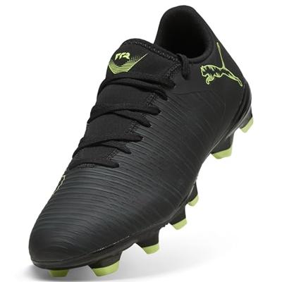 PUMA Future 8 Play Gras / Kunstgras Voetbalschoenen (MG) Zwart Donkergroen Lichtgroen