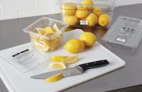 Labeltape Dymo LabelManager D1 polyester 12mm wit op zwart - thumbnail