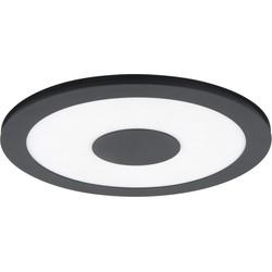 Highlight Plafondlamp Black sun Ø 26 cm zwart