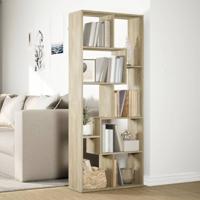 Kamerscherm / boekenkast 67x25x161,5 cm hout sonoma eikenkleur - thumbnail