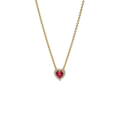 Dames ketting Pandora 368425C02-45 Gouden Roze
