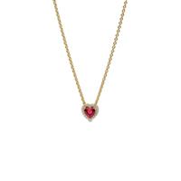 Dames ketting Pandora 368425C02-45 Gouden Roze - thumbnail