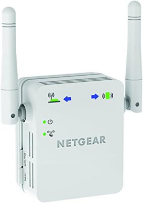 Netgear WN3000RP-200UKS netwerkverlengkabel (Network Transmitter & Receiver, 100 Mbit/s, Microsoft® Internet Explorer® 5.0, Firefox® 2.0, Safari® 1.4 +, 10/100Base-T(X), IEEE IEEE 802.11 NTSC, NTSC, NTSC, NTSC, NTSC, NTSC, NTSC, NTSC, 802.11 n))