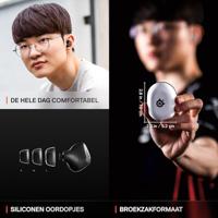SteelSeries Arctis GameBuds™ voor Xbox - Draadloze gamingoordopjes - 2,4-GHz + BT5.3 - ANC/Transparency-modus - IP55-waterbestendigheid - 40 uur accuduur - Draadloos opladen - Xbox,PS5,pc,mobiel-Zwart - thumbnail