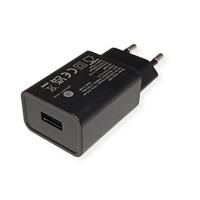 VALUE USB-oplader met eurostekker, 1-poort (Type A), 12W - thumbnail