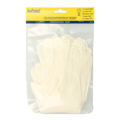 DuoProtect Handschoenen Latex 5501