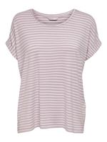 Only Moster Gestreepte T-shirt - thumbnail