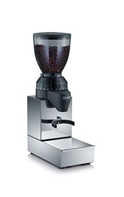 Graef CM850EU CM850EU Koffiemolen RVS, Zwart Stalen kegelmaalwerk