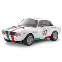 Tamiya 1:10 RC auto Elektro Rallywagen Alfa Romeo Giulia Spr. Club Bouwpakket - thumbnail