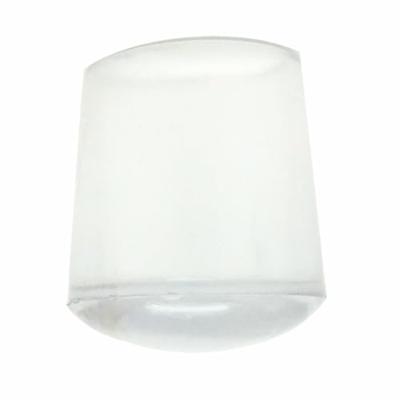 Micel eindstuk/stop CNT10, transparant, plexiglas, rond (25 stuks)