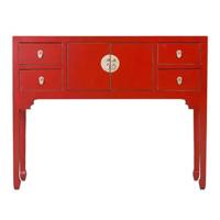 Fine Asianliving Chinese Sidetable Lucky Rood - - thumbnail