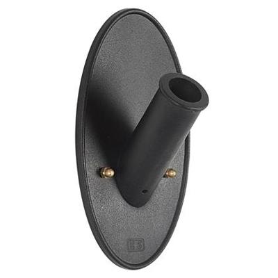 KS Verlichting VlaggenstokhouderOval zwart - 5893K4