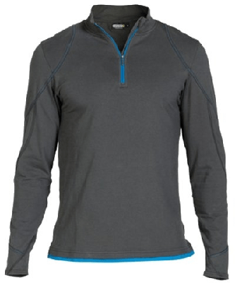 DASSY t-shirt sonic lange mouw zwart/grijs l