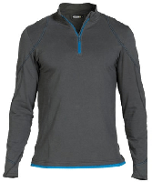 DASSY t-shirt sonic lange mouw zwart/grijs l - thumbnail