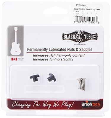 Graph Tech PT 7004 00 Black TUSQ Sleek String Trees 2 stuks Graph Tech PT 7004 00 Black TUSQ Sleek String Trees 2 stuks