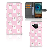 Nokia X10 | Nokia X20 | Telefoonhoesje | Met pasjeshouder | Sleeping Cats - thumbnail