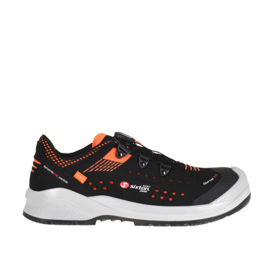Sixton Peak Forza BOA 43460-09 S1P | Zwart/Oranje | Maat 42 - 00.091.165.42 Sixton Peak Forza BOA 43460-09 S1P | Zwart/Oranje | Maat 42 - 00.091.165.42