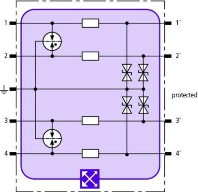 DEHN 920324 BXT ML4 BE 24 Combi-afleider 20 kA 1 stuk(s) DEHN 920324 BXT ML4 BE 24 Combi-afleider 20 kA 1 stuk(s)