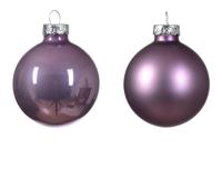 Kerstbal glas d5 cm klila ass 12st kerst Decoris - Decoris - thumbnail