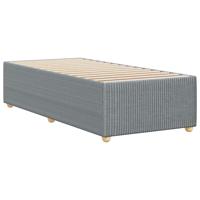 Bedframe zonder matras 120x190 cm stof lichtgrijs - thumbnail