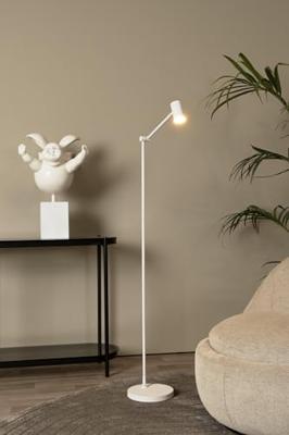 Lucide TIPIK - Oplaadbare Vloerlamp - Accu/Batterij - LED 3 StepDim - 1x3W 2700K - Wit