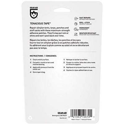 Mcnett Tenacious Tape Reparatiemateriaal Transparant