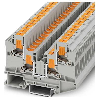 Phoenix Contact 1116871 Doorgangsklem Grijs 1 stuk(s)
