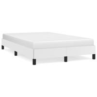 Bedframe zonder matras 120x190 cm kunstleer wit - thumbnail