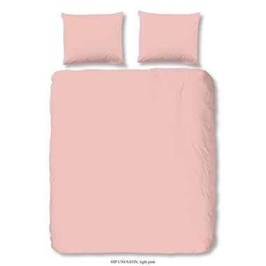 HIP Dekbedovertrek Uni 240x200/220 cm roze HIP Dekbedovertrek Uni 240x200/220 cm roze