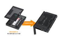 Icy Dock MB742TP-B computerbehuizing onderdelen Universeel HDD-behuizing - thumbnail