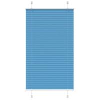 VidaXL Plissé rolgordijn 70x150 cm stofbreedte 69,4 cm polyester blauw - thumbnail