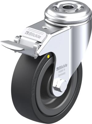 Blickle LKRA-VPA 101K-FI-EL Zwenkwiel met rem Wieldiameter: 100 mm Draagvermogen (max.): 80 kg 1 stuk(s) Blickle LKRA-VPA 101K-FI-EL Zwenkwiel met rem Wieldiameter: 100 mm Draagvermogen (max.): 80 kg 1 stuk(s)