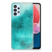 Smartphone hoesje Samsung Galaxy A13 4G Painting Blue - thumbnail
