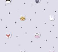 AS Creation Little Love grijs behang | 381431 - thumbnail