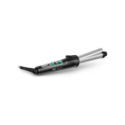 Braun CU710 Satin Hair 7 Iontec Krultang Zwart/Zilver - thumbnail