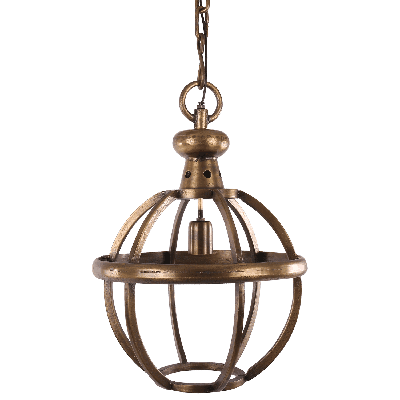 Industriële Hanglamp Stephano 1 Lichts 35 cm Vintage Brons Industriële Hanglamp Stephano 1 Lichts 35 cm Vintage Brons