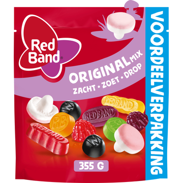 Red Band Original Mix Zacht Zoet Drop Voordeelverpakking 355 g bij Jumbo