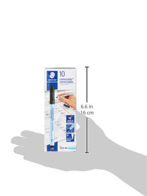 Viltstift staedtler ohp lumo m 305 non perm bl | 10 stuks