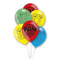Haza Witbaard Paw patrol ballonnen, 6st. - thumbnail
